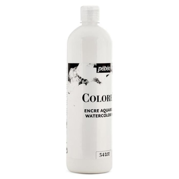 Pebeo - Arts Graphiques - Colorex 1l hvid - Effekt: Velour