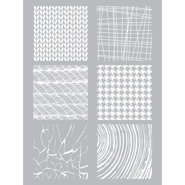 Graine Créative - Silkscreen schablon för polymerlera Material Flerfärgad