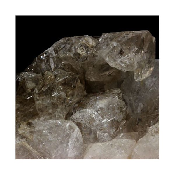 Sten og mineraler. Kvarts vindue. 3265,1 ct. Allos, Alpes-de-Haute-Provence, Frankrig.