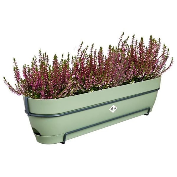 Elho Vibia Campana Balkon Allin1 70 - Grøn - L 70 x B 26 x H 17 cm - Altan - 100% genbrugt Grön