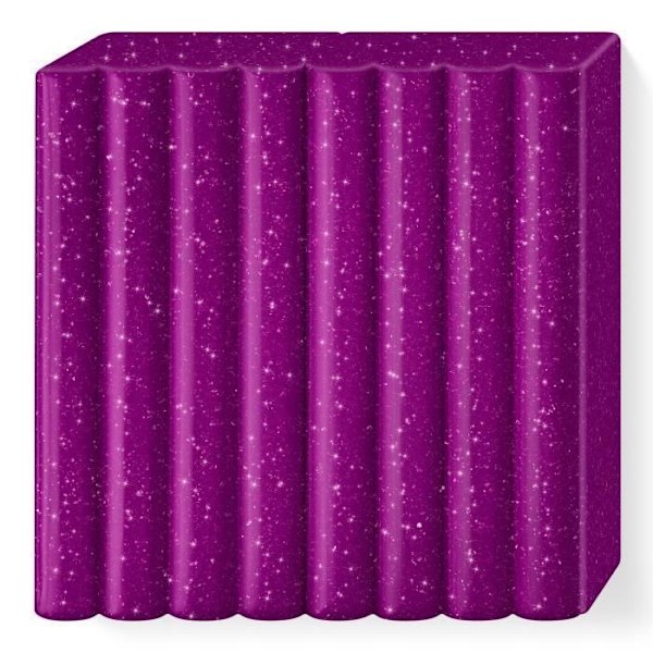 FIMO-effekt modelleringslera Galaxy Violet - FIMO - 57g - Glittereffekter - Smycken - Inredning Lila