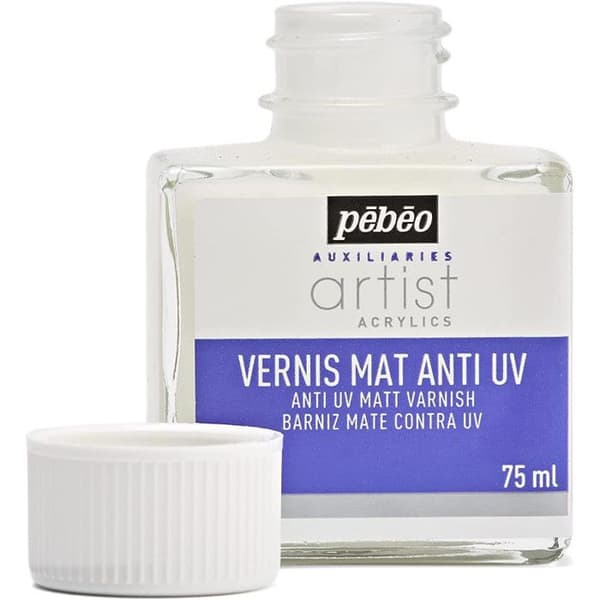 Akvarellfärg - PEBEO - 75ml - Matt - Vit - Vattenbaserad Transparent