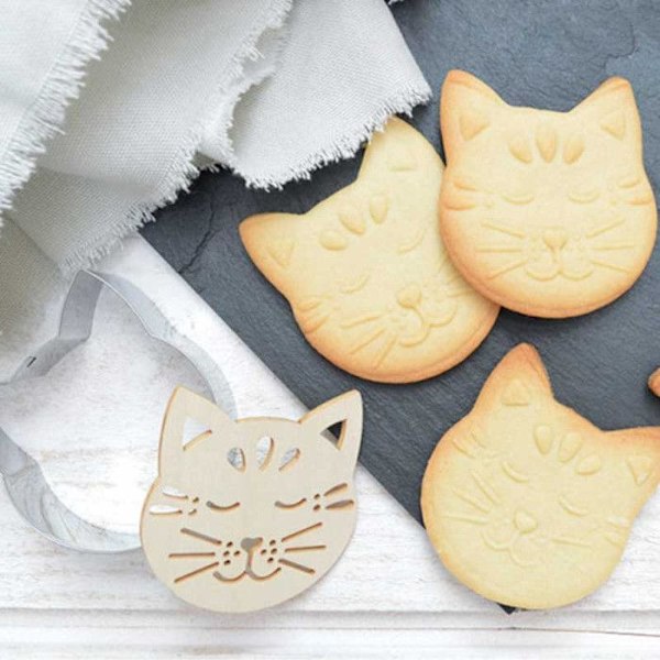Kattpräglad kakkit Grå