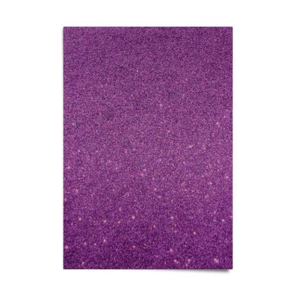 Glitter påstrykningstyg - Körsbärsrosa - Ki…