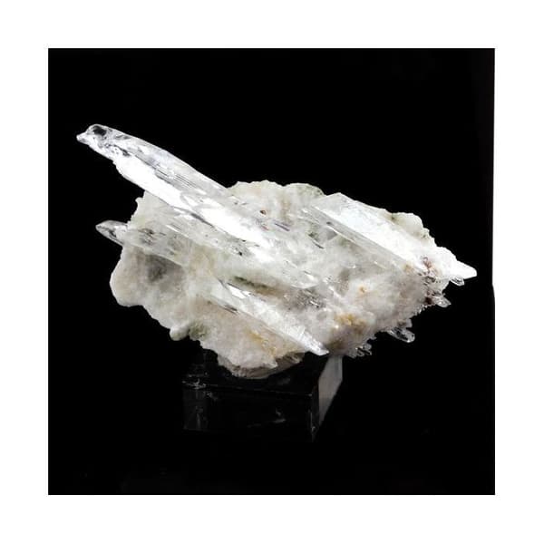 Stenar och mineraler. Gips. 113,3 cent. Gipsbrott, Arignac, Frankrike. Sällsynt.