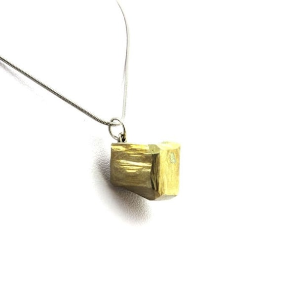 Raw Pyrite kaulakoru 34,5 karaattia Guld
