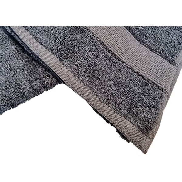 Bambuhandduk 70 x 140 cm - Grå Grå