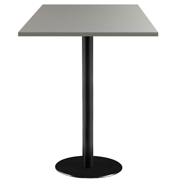 Højt bord 60 x 60 cm - metallic grå Rom model Grå