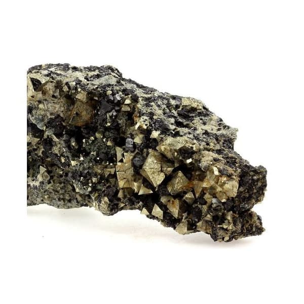 Pyrit + Magnetite 2475,0 karat Flerfärgad