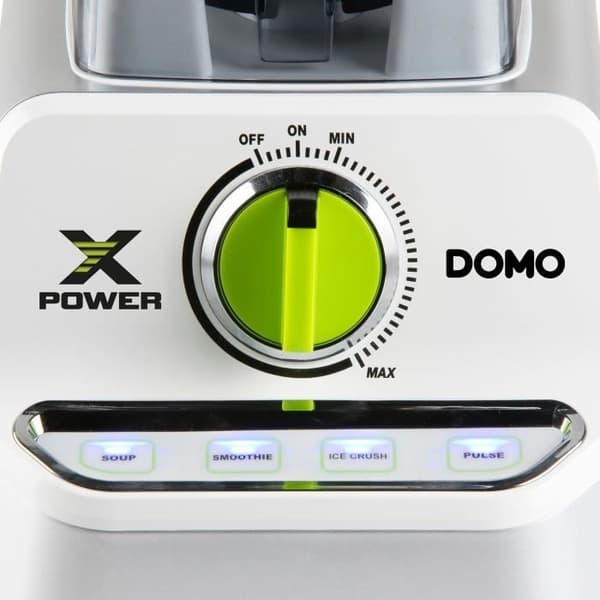 Blender XPOWER - DOMO - DO747BL - 1500 W - 2 L - Grå Grå