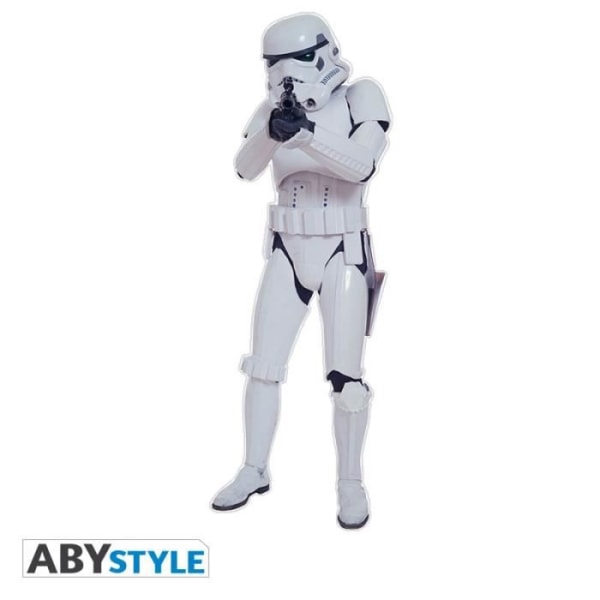 Tähtien sota -tarrat - asteikko 1 - Stormtrooper (läpipainopakkaus) - ABYstyle Transparent