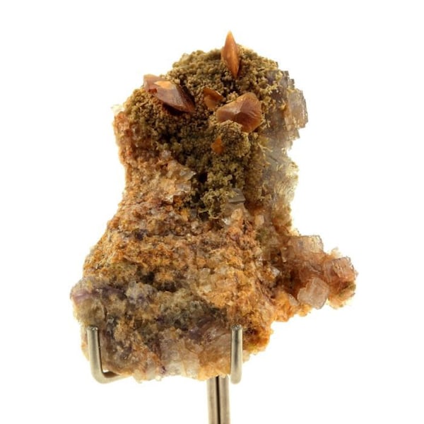 Wulfenit, Mimetit, Fluorit 148,9 karat