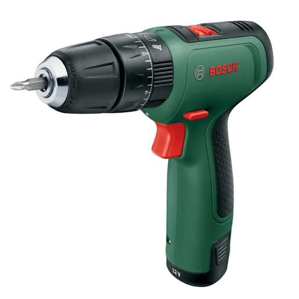 Bosch akku slagboremaskine - EasyImpact 1200 (Leveres med 1 18V-1,5Ah batteri + oplader)
