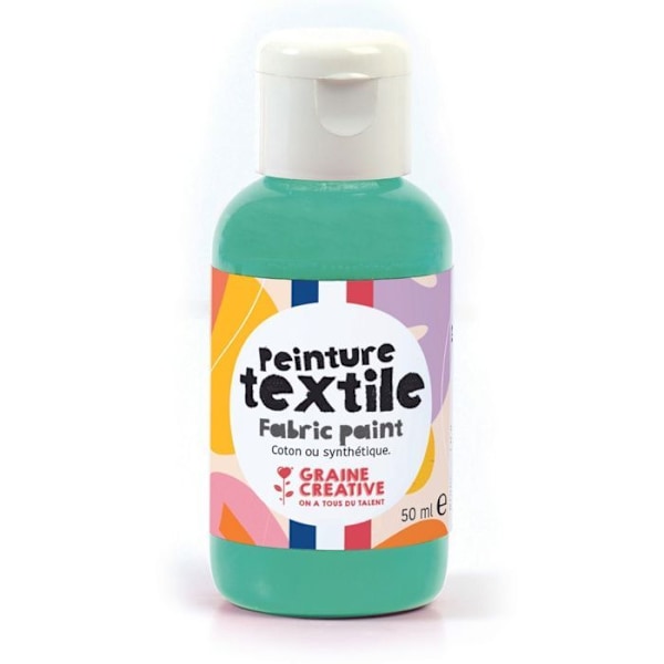 Tygfärg 50 ml - mintgrön Grön