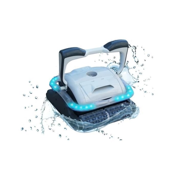 Poolrobot - Bestway - Raptor - Autonom - Vit Grå