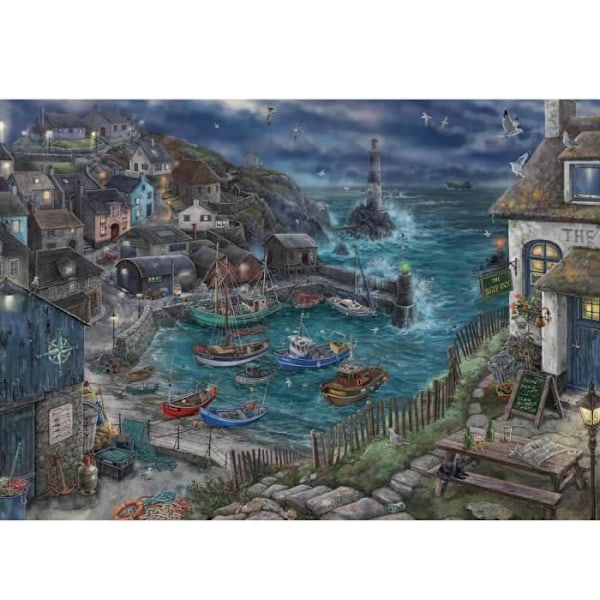 Escape pussel Fyren - Ravensburger - 759 bitar - För vuxna och barn från 12 år - Escape game Flerfärgad