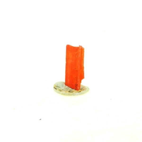 Kivet ja mineraalit. Krokoiitti. 1,11 ct. Adelaiden kaivos, Dundas, Tasmania, Australia.