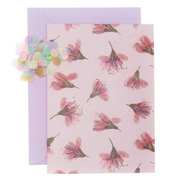 DIY Tilpas dit blomsterkort - Kirsebærblomster Rosa