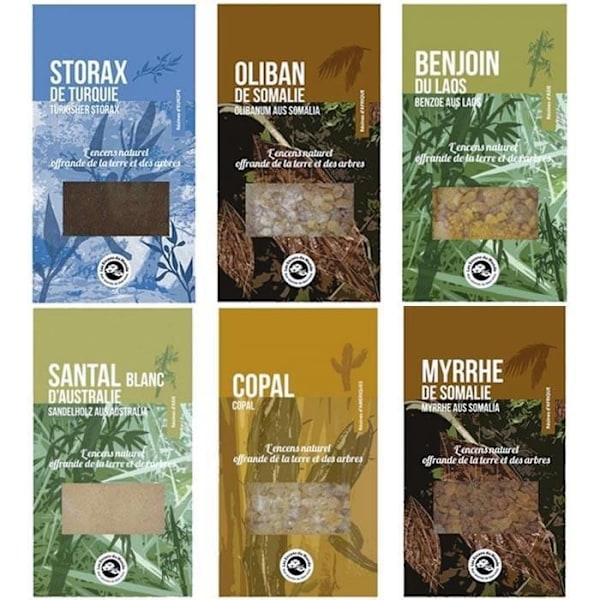 Coffret med Harpikser Verdens Røgende Gul