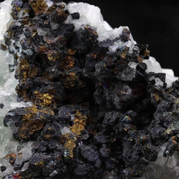 Stenar och Mineraler - ABIJOUX - Koppartit + Fluorit - 3136.00 ct - Le Burg-gruvan, Tarn