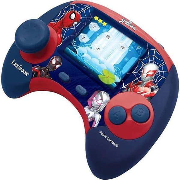 Bilingual educational console Spider-Man med LCD-skærm DA-EN Blå rød