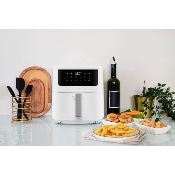 Luftfryer - MEDION - 50073000 - 2150 W - Touchscreen - 9 programmer - Hvid Vit