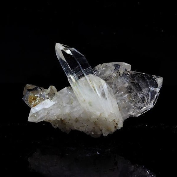 Kvartsseptori - ABIJOUX - Clavans - 102 ct - 35x20x50 mm - Aitoisuussertifikaatti