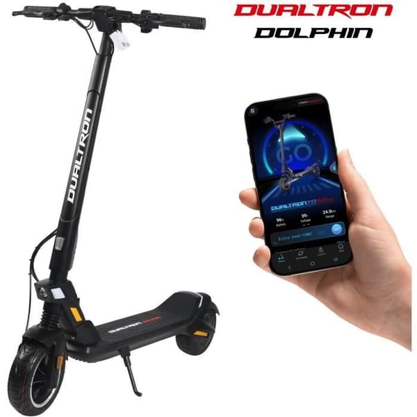 El-scooter - DUALTRON DOLPHIN - 9'' hjul - Maximal effekt 600W - Räckvidd 50 KM
