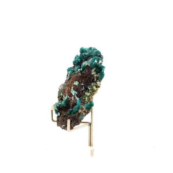 Sten og mineraler. Dioptase. 124,5 øre. Cobra Mine, Pampa Nazca, Ica, Peru.