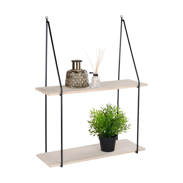 House Nordic Julie Hylde Natur og sort 444250 kastanj