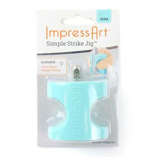 Hållare för blå pennstämplar - IMPRESSART - 1 x 3 mm - Plast - Barn Blå