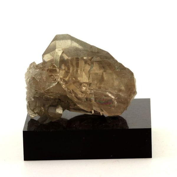 Ame quartz (faden quartz) 105,3 karat kastanj