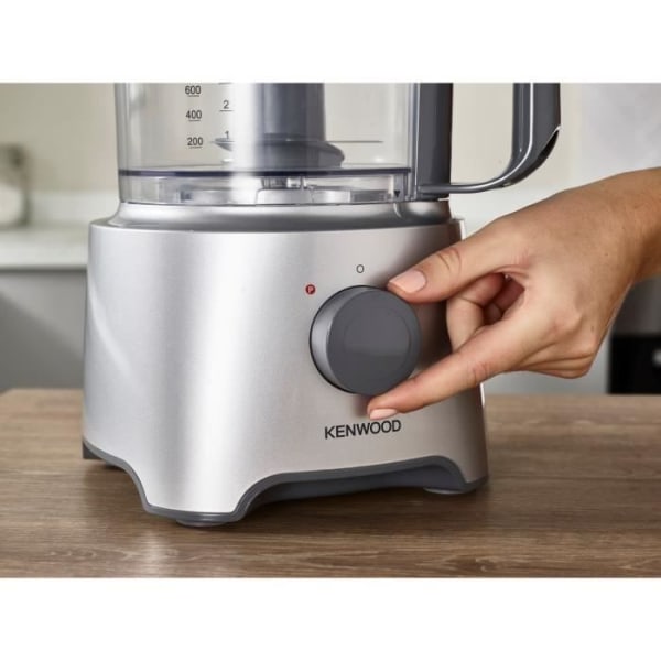 Multifunktionsrobot - KENWOOD - Multipro Compact FDP302SI - Silver
