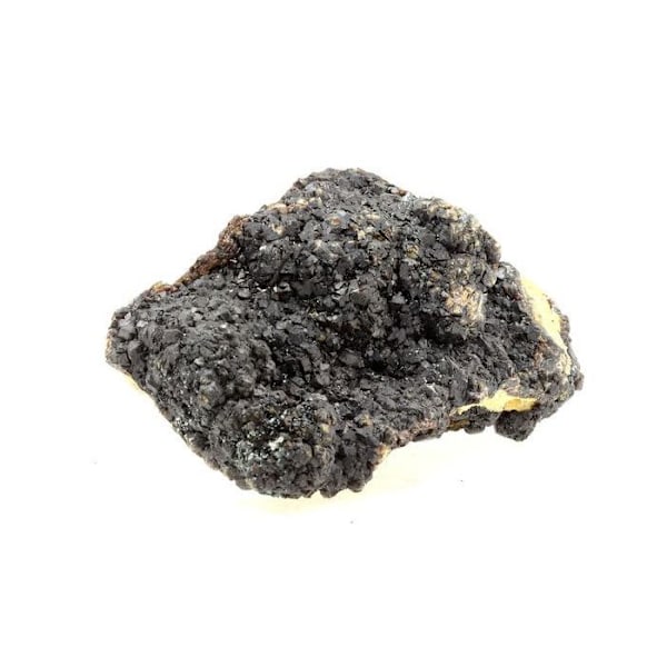 Sten og mineraler. Sphalerit (Blende) + Bournonit. 1428,0 øre. La Sanguinéde-minen, Saint-Laurent-le-Minier, Frankrig.