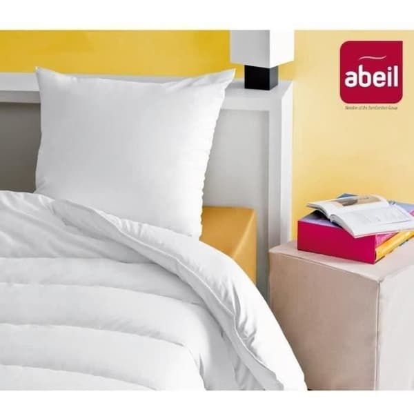 ABEIL Set med 2 Kuddar Mjukhet - 60 x 60 cm - Vit Vit