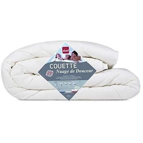 ABEIL Let dyne NUAGE de DOUCEUR 240x260 cm hvid Vit