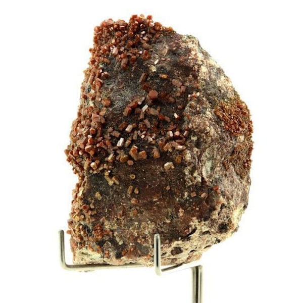Sten og mineraler. Vanadinit. 688,5 ct. Mammoth-Saint Anthony Mine, Tiger, Arizona, USA.