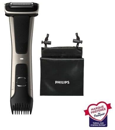 Tondeuse til krop - PHILIPS - BG7025/15 - Serie 7000 Sort