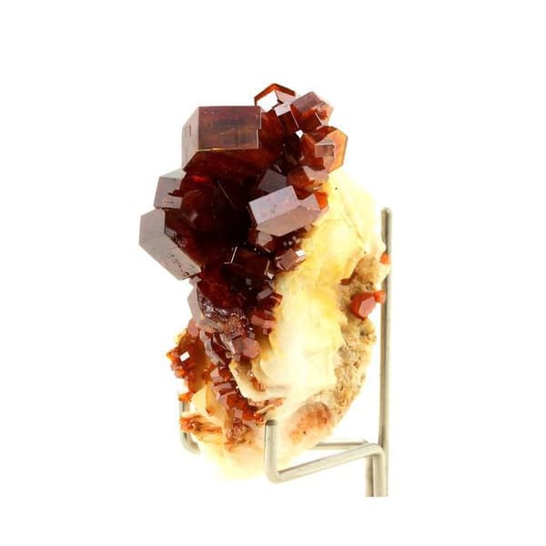 Sten og mineraler. Vanadinit. 250,0 ct. Mibladen Mining District, Midelt, Marokko.