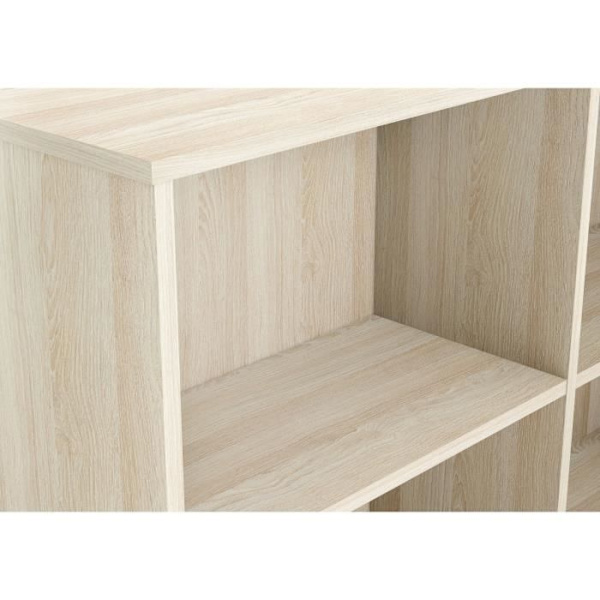 DEMEYERE Moderne hjørneskrivebord Shannon eg indretning - L 112 cm - NAGANO Shannon ek dekor