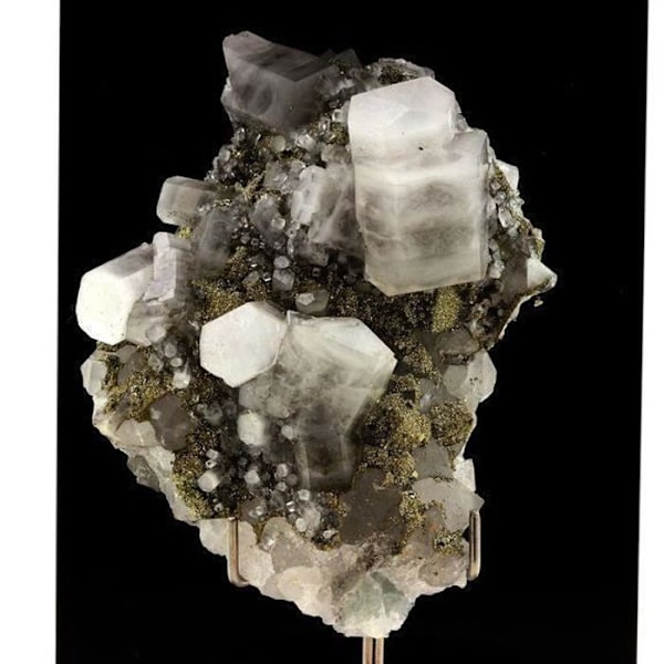 Sten og Mineraler - ABIJOUX - Kalcit, Pyrit, Fluorit - 1160,5 ct - El Hammam, Marokko