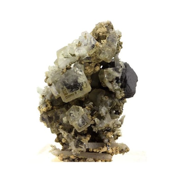 Fluorit + Sphalerit 326,6 karat