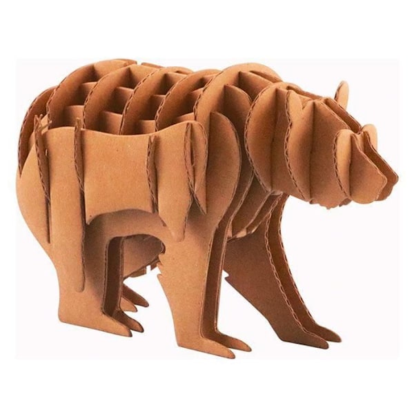 Papbjørnemodel 13 x 8,5 x 6 cm