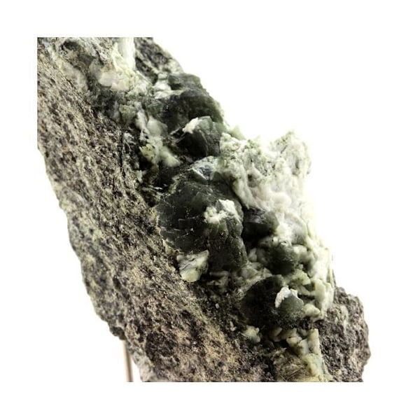 Sten og mineraler. Prehnite. 916,0 øre. La Combe de la Selle, Bourg d'Oisans, Frankrig.