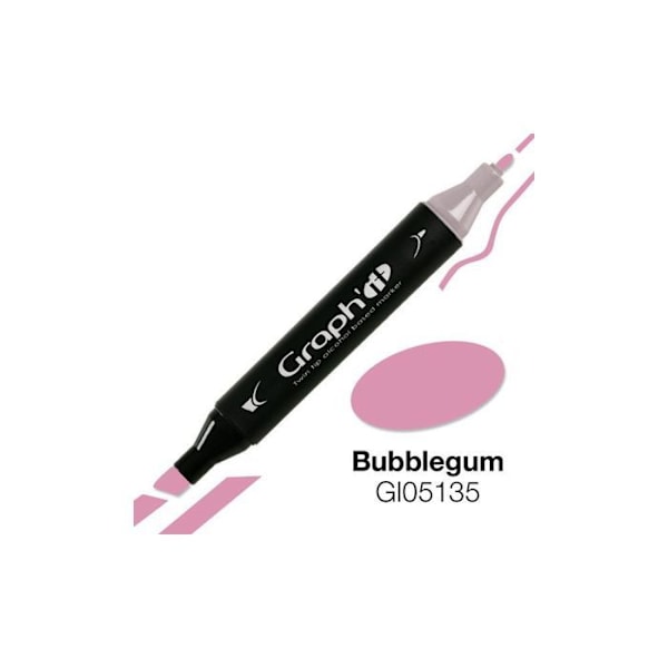 Graph'It - Alkoholmarker Graph'it 5135 Bubblegum Ros