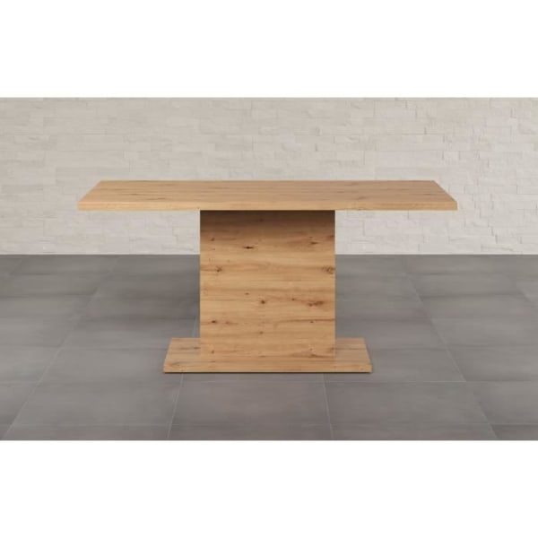 FØLG fast spisebord til 6 personer - Artisan eg melamin - L160 x D80 x H76 cm - TRENDTEAM