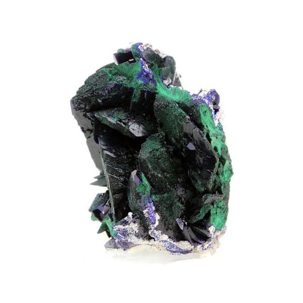 Kivet ja mineraalit. Azuriitti + malakiitti. 504,0 ct. Milpillasin kaivos, Sonora, Meksiko.