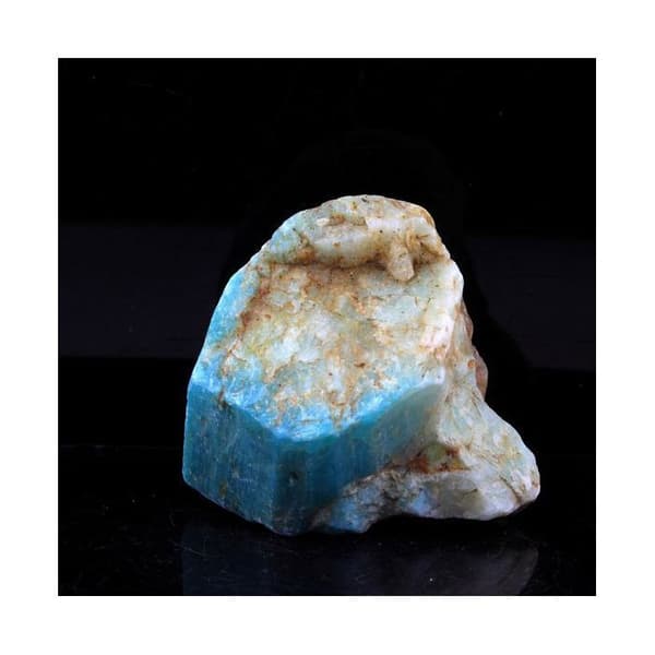 Sten og mineraler. Amazonit. 217,5 øre. Konso, Etiopien.