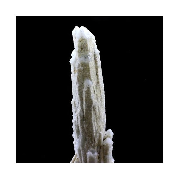 Sten og mineraler. Kvarts Scepter + Siderite. 520,0 ct. Nikolaevskiy Mine, Dalnegorsk, Rusland.