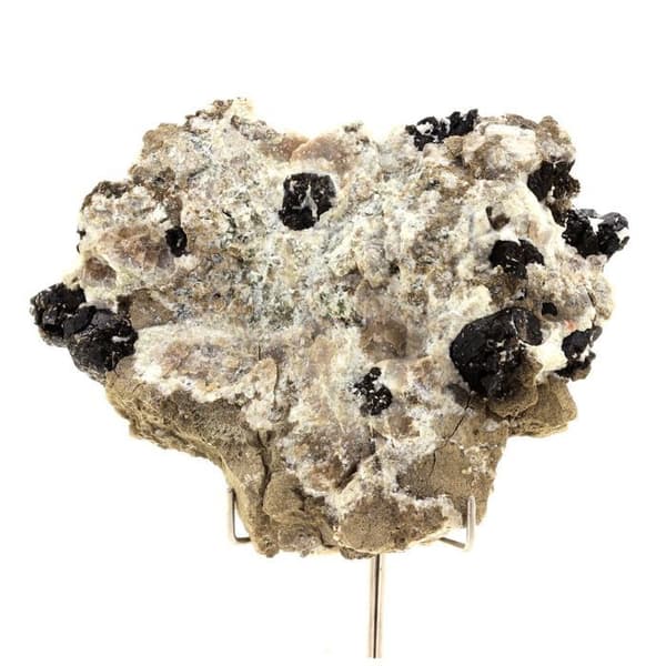 Stenar och mineraler. Dravite. 1035,0 cent. Gipsbrott, Arignac, Ariège, Frankrike. Sällsynt.